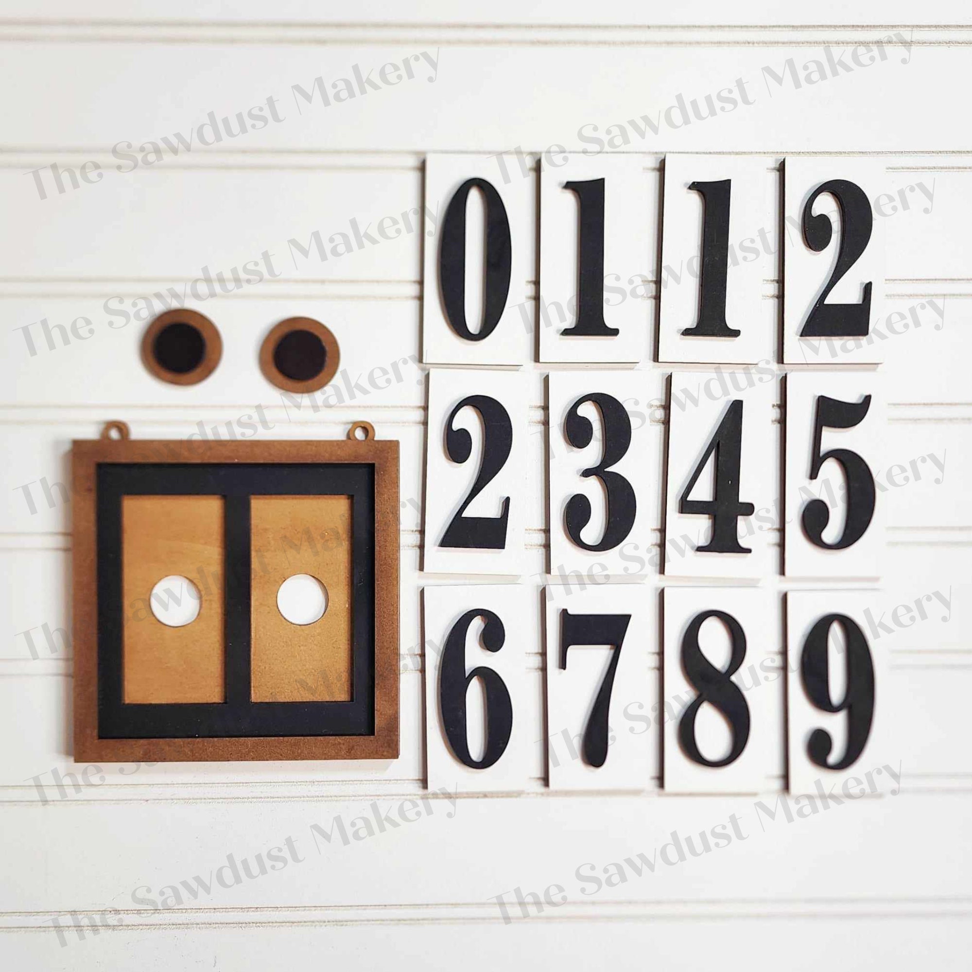 Interchangeable Seasonal Standing Calendar & Sign Frame SVG | Laser Cut ...