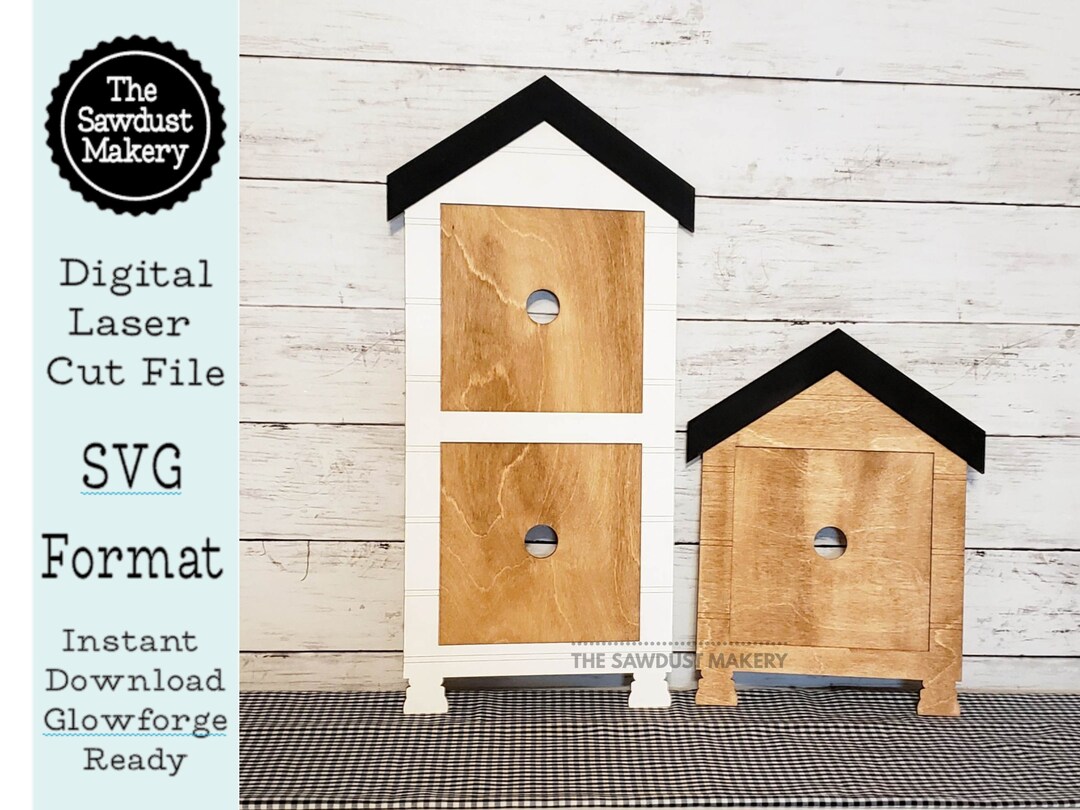 Interchangeable Farmhouse Standing Leaning Frame Bundle SVG | Laser Cut ...