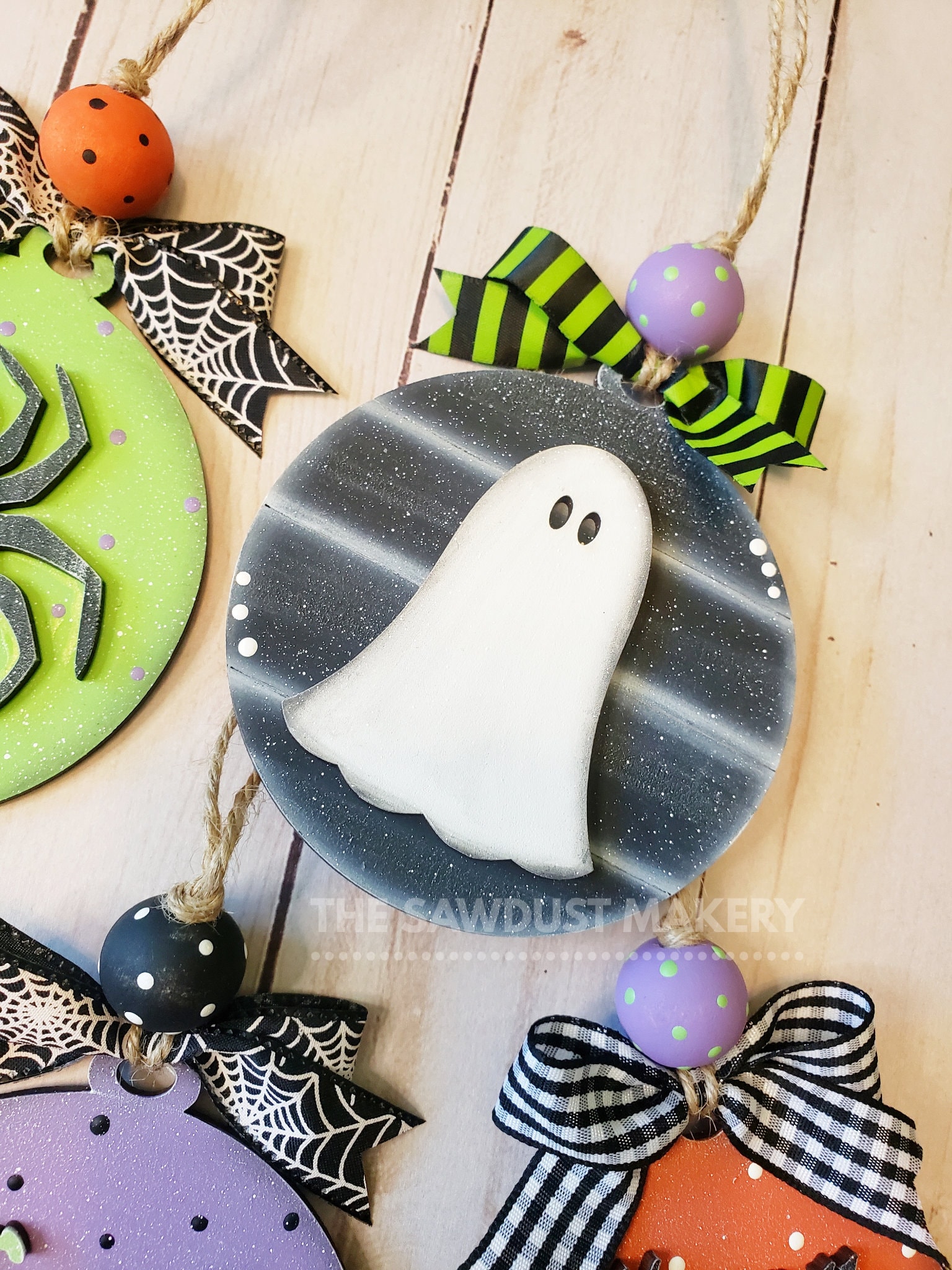 Halloween Ornament Bundle SVG File Laser Cut File Etsy