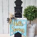 Spring Mini Hanger Signs | Spring Signs SVG | Door Hanger | SVG File ...