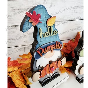 Add-on Interchangeable Gnome SVG File | Hello Pumpkin Fall Add-on ...