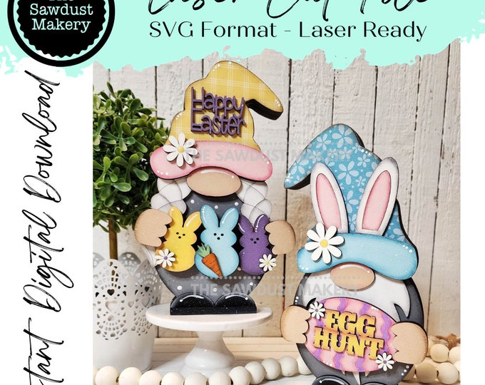 Add-on Interchangeable Gnome SVG File | Summer Add - on | Laser Cut ...