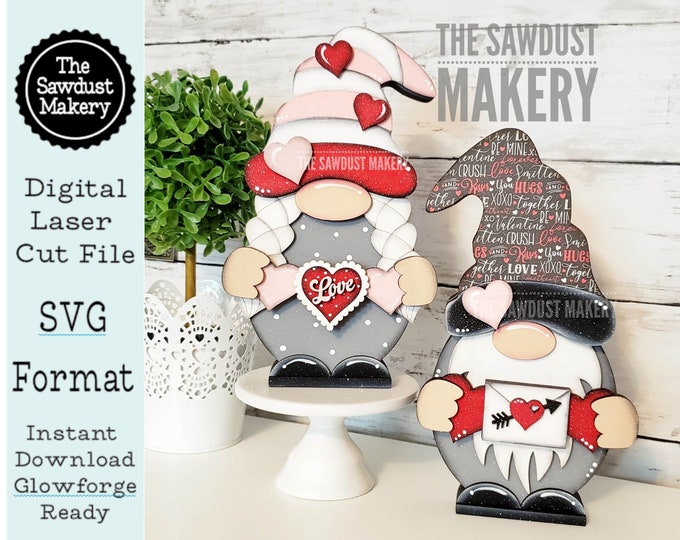 Add-on Interchangeable Gnome SVG File | Summer Add - on | Laser Cut ...