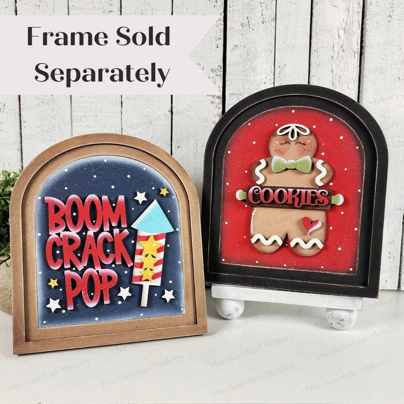 Vol. 1 Seasonal Interchangeable Small Arched Boho Sign Bundle SVG Laser ...