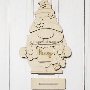Bee Gnome SVG File | Laser Cut File | Glowforge | Standing Bee Gnome ...
