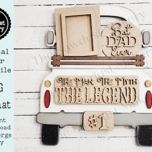Add-on voor verwisselbare boerderijtruck-SVG | 12" en 24" vrachtwagen-SVG | Vaderdagtruck | Beste verwisselbare DAD-truck ooit