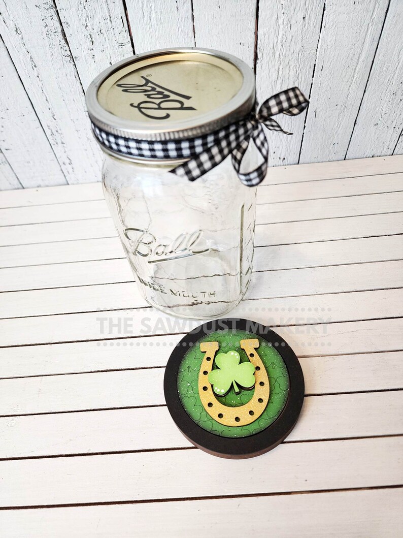 Mason Jar Lid Interchangeable Frame SVG File | Laser Cut File ...