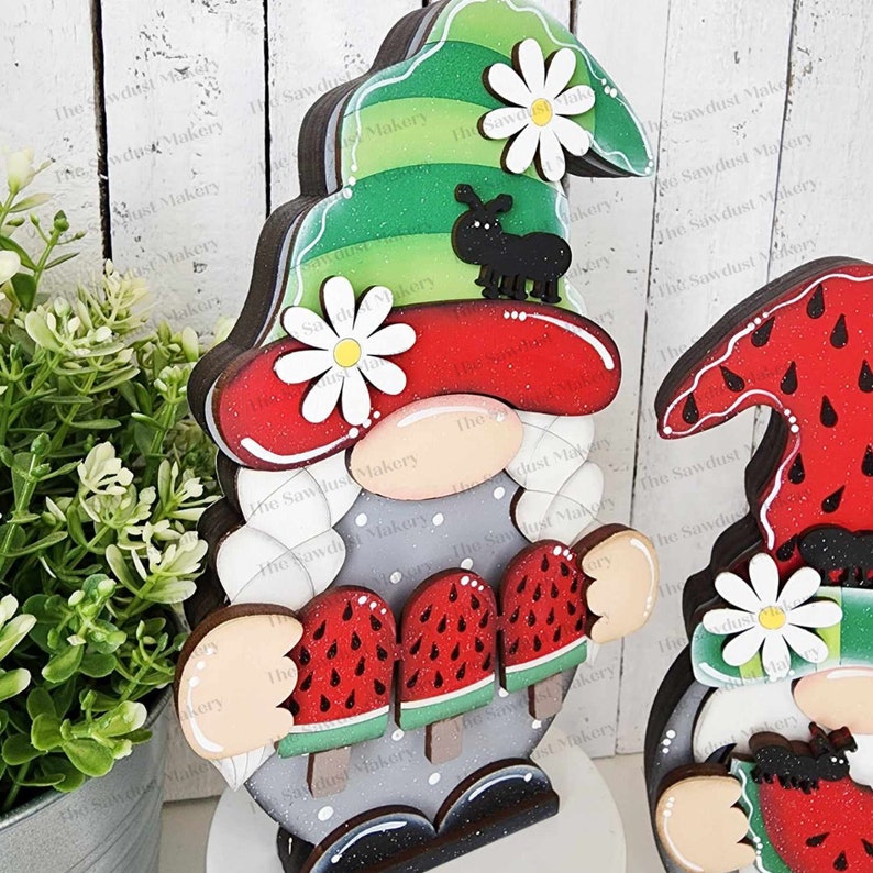 Add-on Interchangeable Gnome SVG File | Summer Add - on | Laser Cut ...
