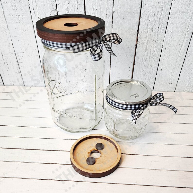 Mason Jar Lid Interchangeable Frame SVG File | Laser Cut File ...