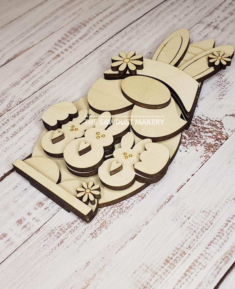 Easter Bunny Gnome SVG File | Lucky | Laser Cut File | Glowforge ...