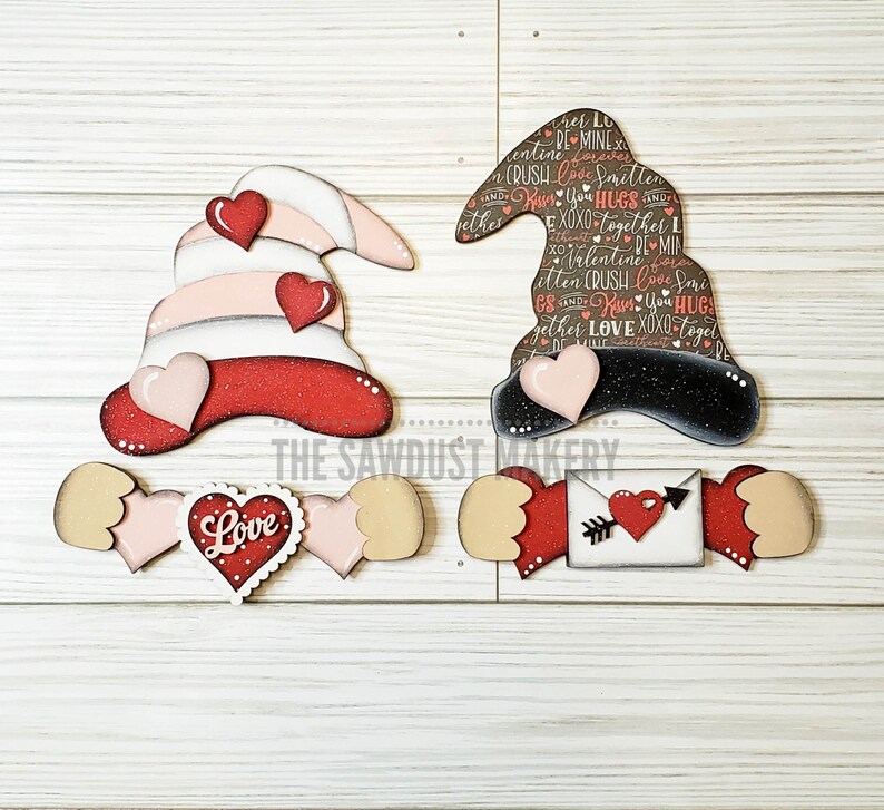 Add-on Interchangeable Gnome SVG File | Valentine | Laser Cut File ...