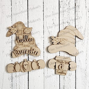 Add-on Interchangeable Gnome SVG File | Hello Pumpkin Fall Add-on ...