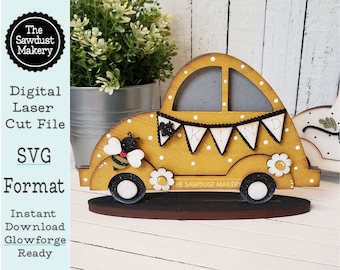 Add-on for Interchangeable Car Svg | Interchangeable Car SVG | Bee Kind Interchangeable car | Bee  | Bee Spring Interchangeable SVG