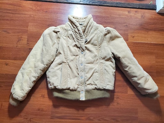 Super Cute and Unique Corduroy Jacket, 1980s Cordu
