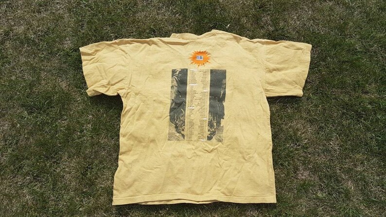 R E M Tour Shirt Size XL Vintage R E M Shirt 1995 REM Shirt