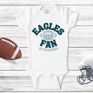 Eagles Fan In Training Baby Gift, Philadelphia Eagles Baby Outfit, Eagles Fan Infant Bodysuit, Retro Eagles Baby Gift