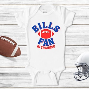 Bills Fan In Training Baby Gift, Buffalos Bills Baby Outfit, Bills Fan Infant Bodysuit, Retro Bills Baby Gift