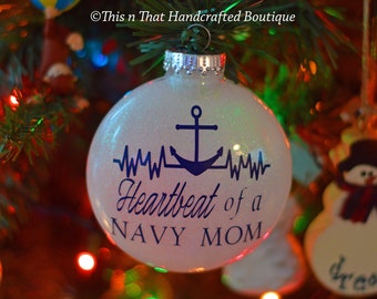 Navy ornaments | Etsy