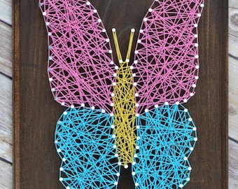 Butterfly String Art Kit