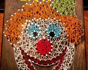 Clown String Art Kit