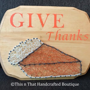 Pumpkin Pie String Art Kit