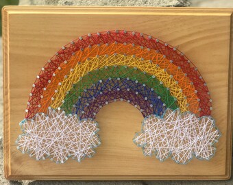 Rainbow String Art Kit