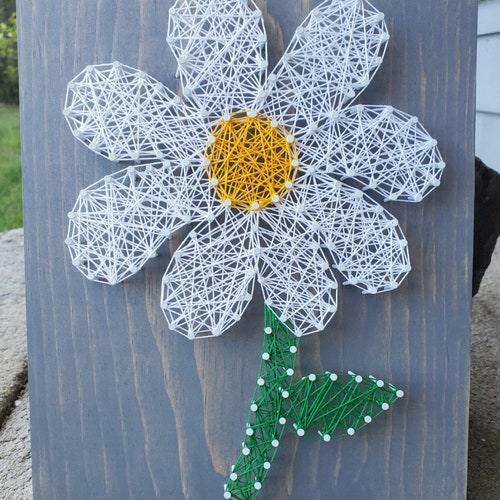 DIY Dandelion String Art Kit Etsy