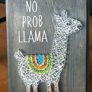 Llama String Art Kit