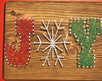 Joy string art kit