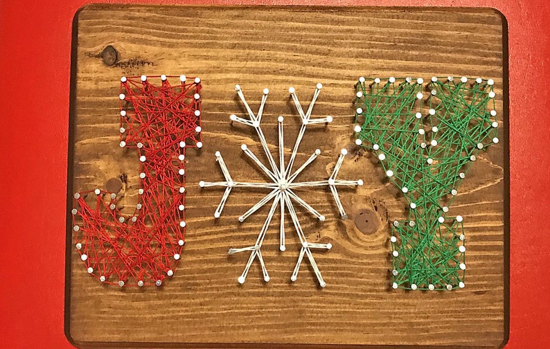 Joy string art kit image 1