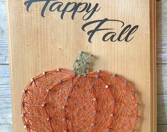 Happy Fall String Art