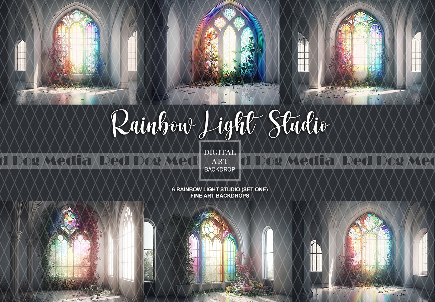 6 Rainbow Studio Fine Fine Art Digital - Etsy