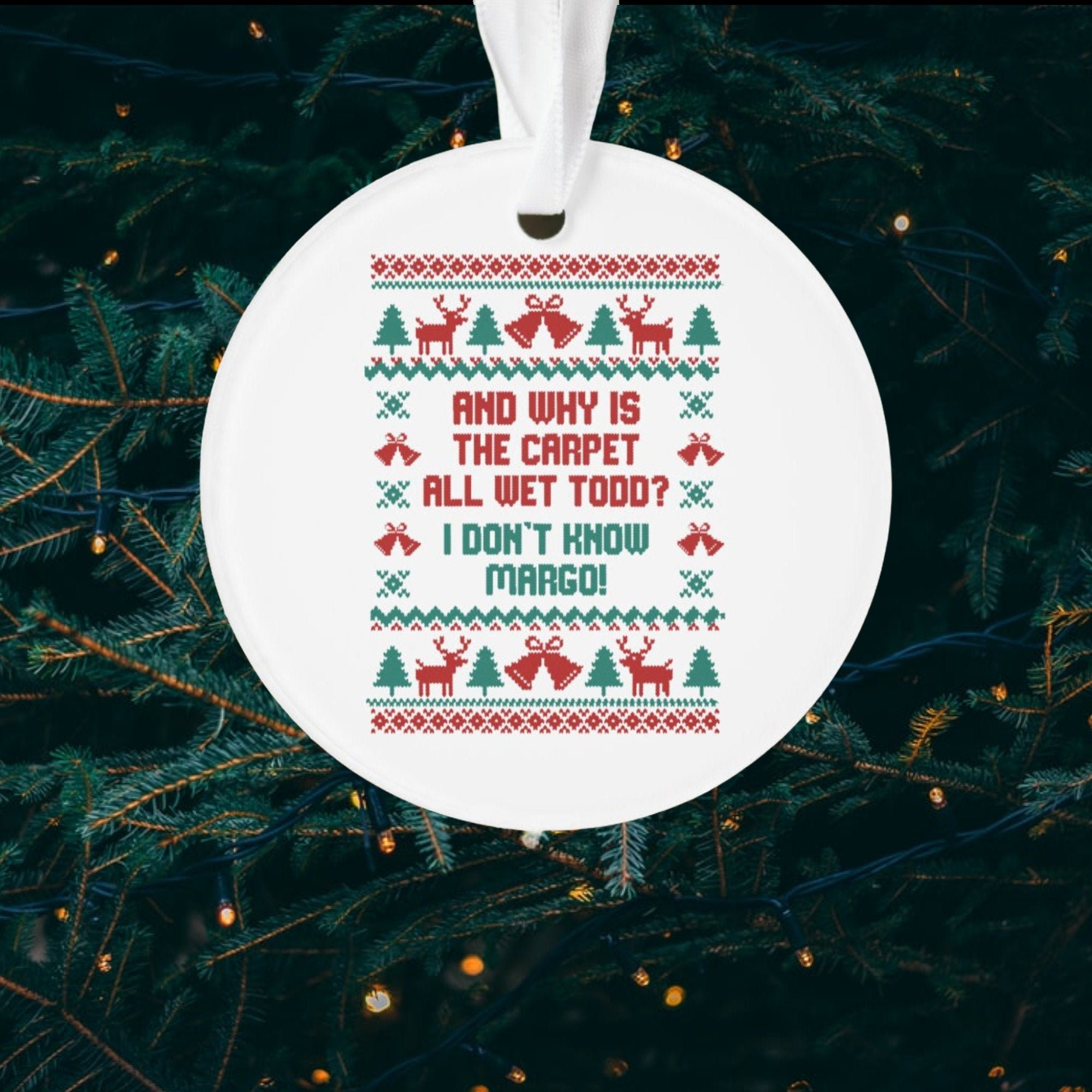 National Lampoons Christmas Vacation Todd/Margo Acrylic