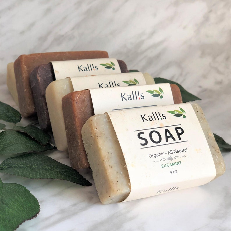 Organic All Natural Soap Bars Etsy