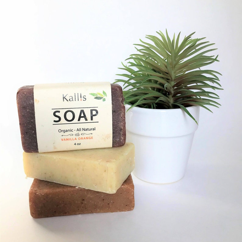 Organic All Natural Soap Bars Etsy