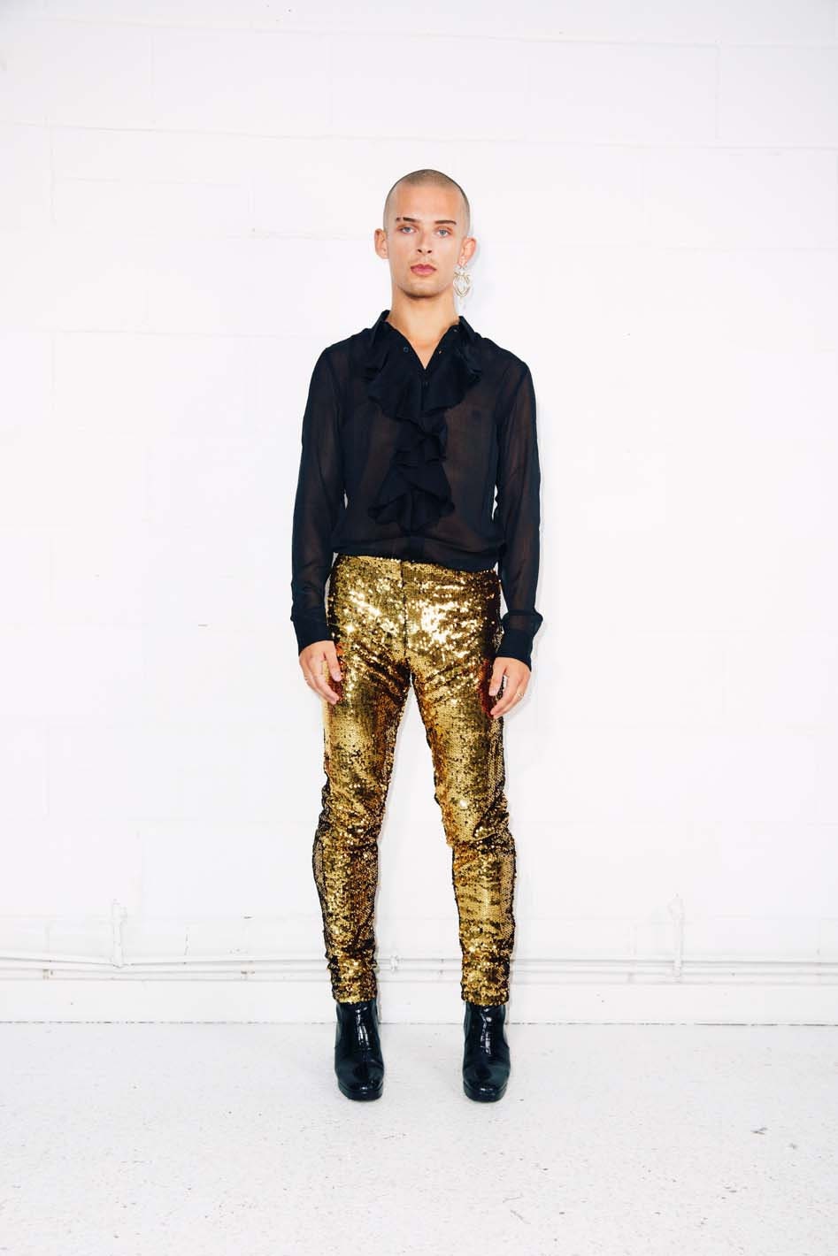 Mens Rave Clothing Burning Man Leggings Gold Sequin Pants - Etsy UK