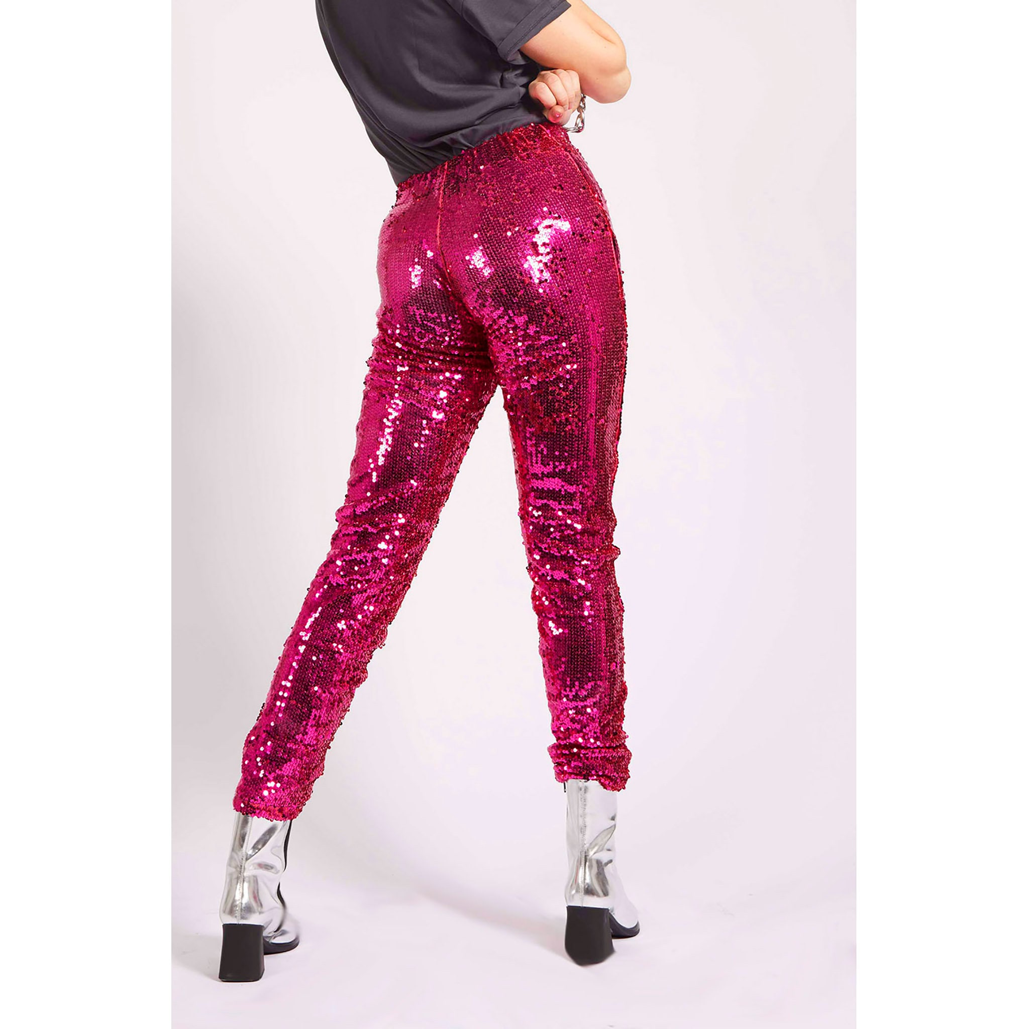 Women's Festival Outfit, Burning Man Leggings, Pink Sequin Pants, Clubbing  Party Festival Clothing Women, Pride Outfit, Drag King Pants 