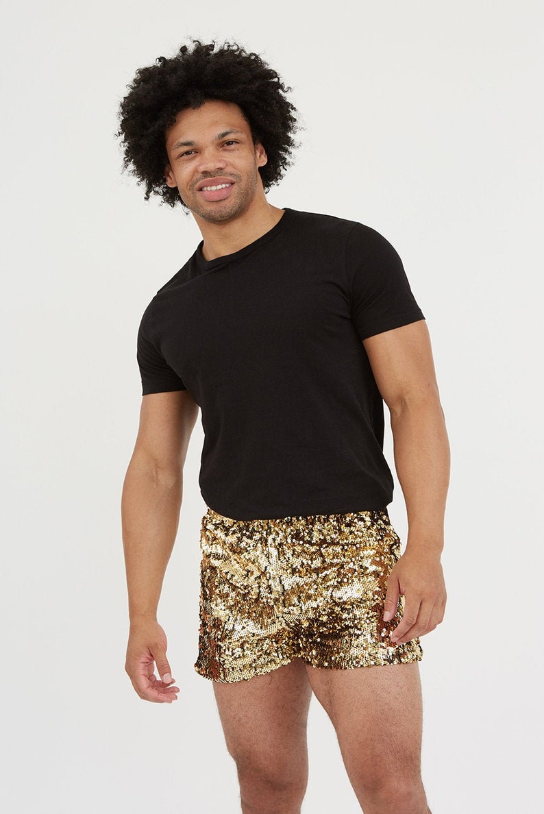 sparkly shorts