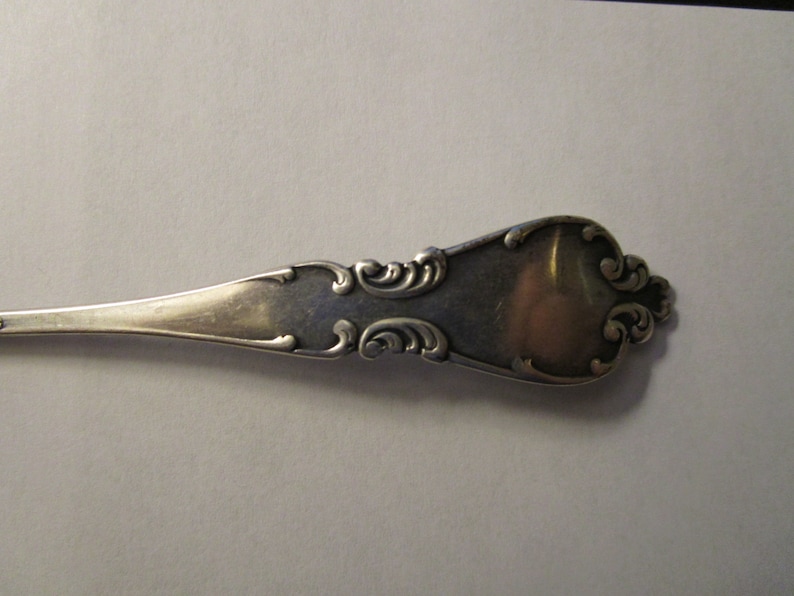 Antique Sterling Silver Collectible Spoon Pan-America Exposition 1901 Electric Tower by F.S Gilbert
