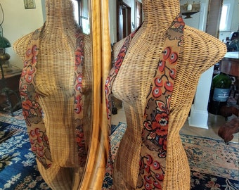 Vintage Silk Men's Necktie - Land's End made in the U.S.A.
