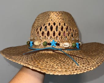Coastal Cowgirl Beach Hat