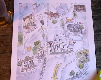 A3 East Bristol Pub Calender 2026 (50% off)