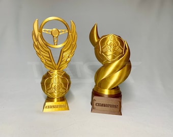 Trophée de football Esports Racing