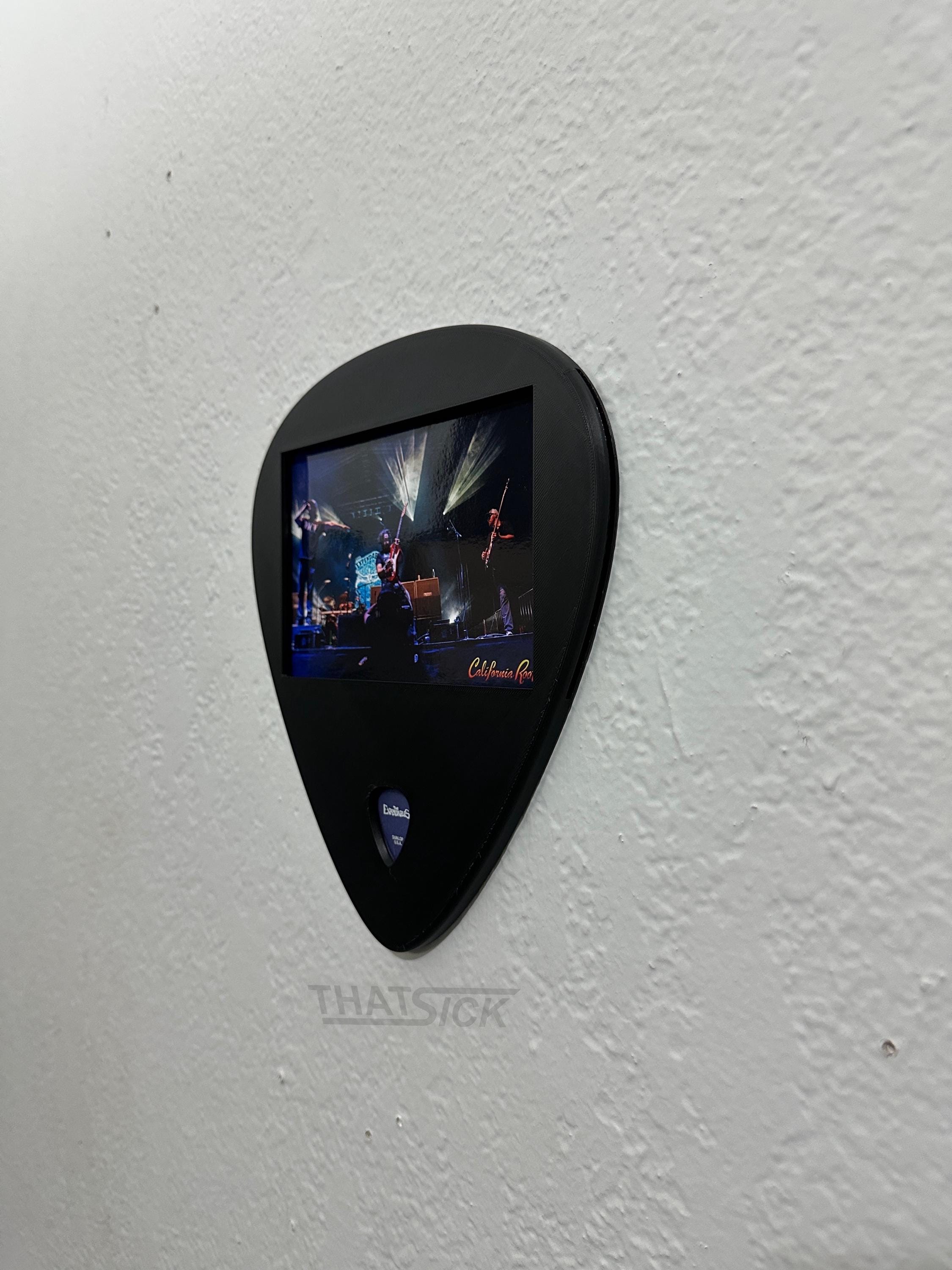 Cadre D’affichage Pour Médiators De Guitare – Présentation élégante Sur Mur Ou Bureau, Capacité 12 Médiators - 6