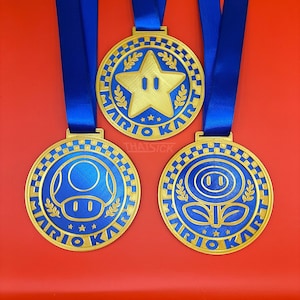 Mario Kart Medallions