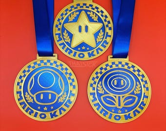 Mario Kart Medallions