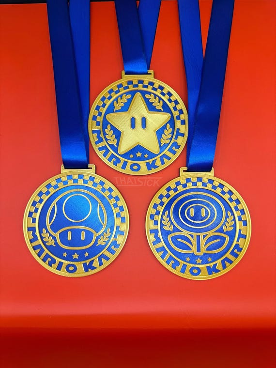 Mario Kart Medallions