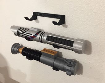 Tuaha Lightsaber Wall Holder Lightsaber Wall Rack Universal Acrylic Vertical Lightsaber Display Stand Holder Wall Mount Wall Rack Wall Holder bearable