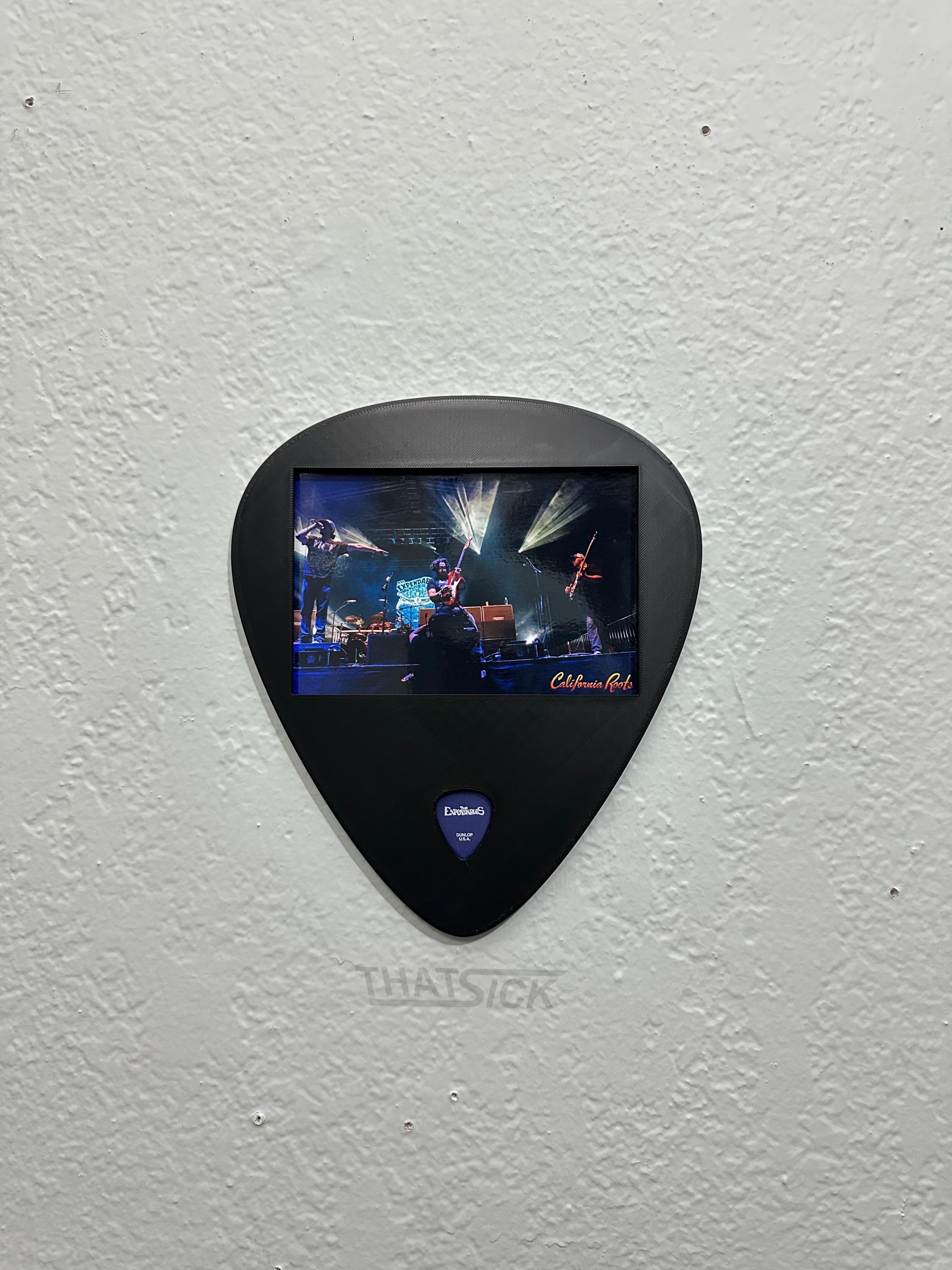 Cadre D’affichage Pour Médiators De Guitare – Présentation élégante Sur Mur Ou Bureau, Capacité 12 Médiators - 5