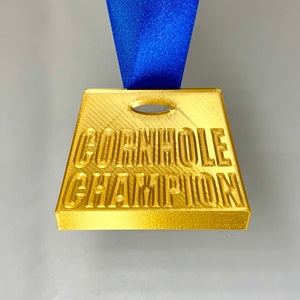Cornhole Medallion